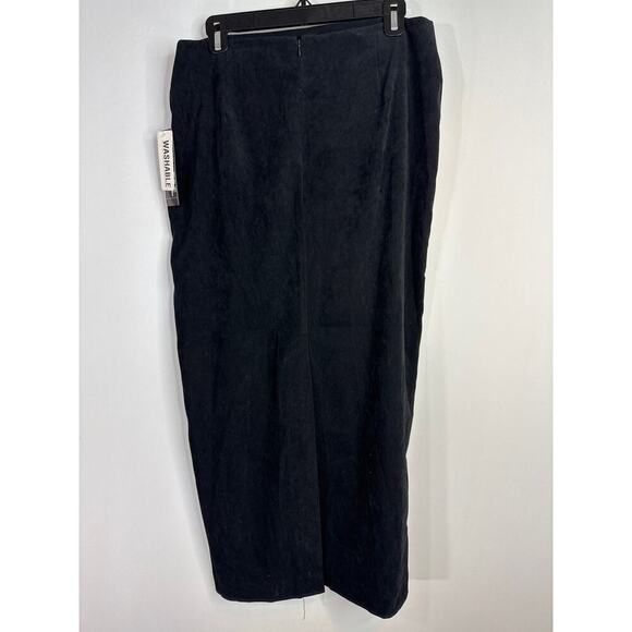 Larry Levine Black Sports Stretch Straight Pencil‎ Skirt Women's Sz 10 - Picture 5 of 9
